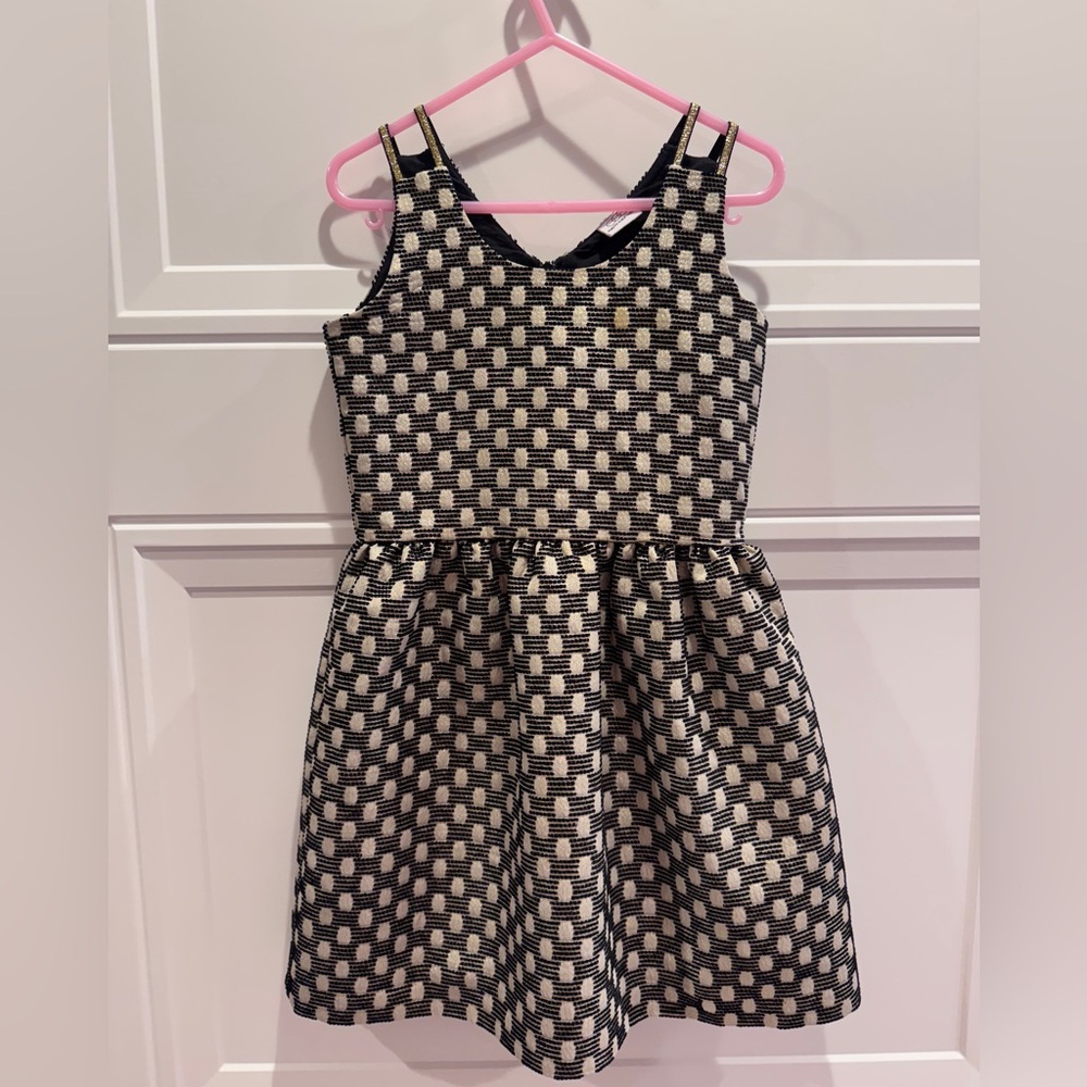 Egg by Susan Lazar Jacquard girls dress size 4